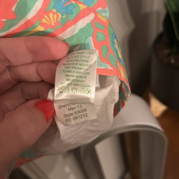 Lilly Pulitzer One Shoulder Dresss - Picture 6 of 6